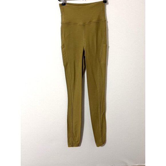 Lululemon Flurry Up Super High-Rise Tight Grape Leaf W5CC6S Tech Fleece Sz 2 - Picture 1 of 10